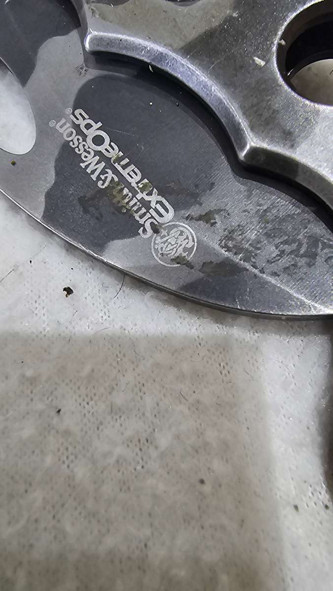 SMITH& WESSON EXTREME OPS URBAN CAMO KARAMBIT KNIFE