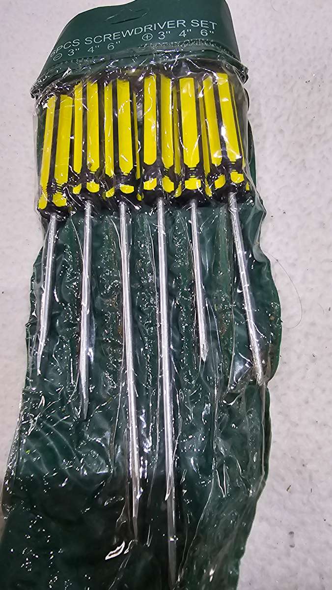 6 PIECE SCREWDRIVER SET