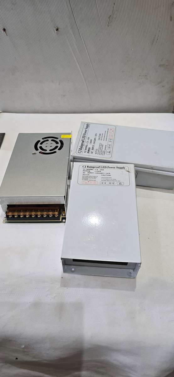 3 PIECE CCTV POWER SUPPLIES-SEE DESCRIPTION