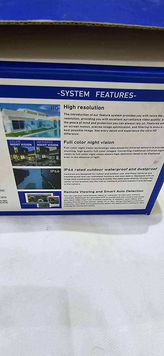 WIFI IP CAMERA (NEEDS POWER CABLE)