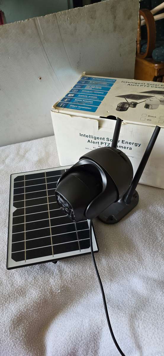 SOLAR ENERGY ALERT PTZ CAMERA