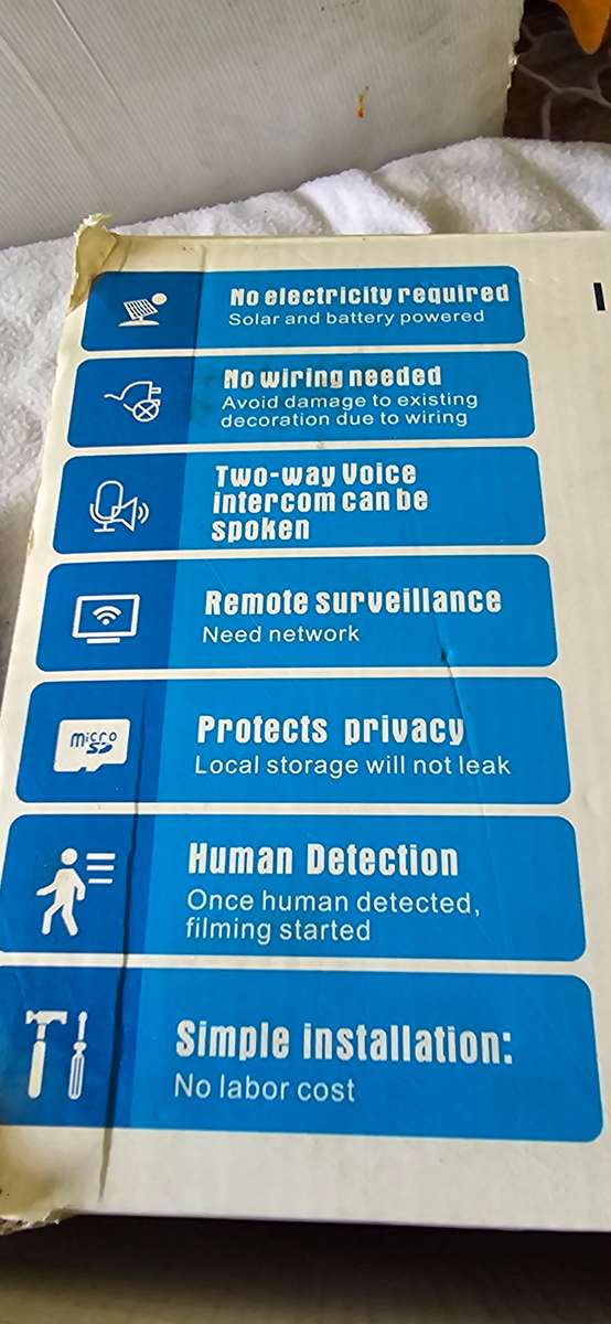 SOLAR ENERGY ALERT PTZ CAMERA
