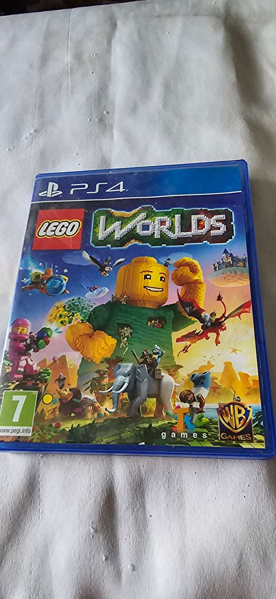 LEGO WORLD PS4 GAME DISC