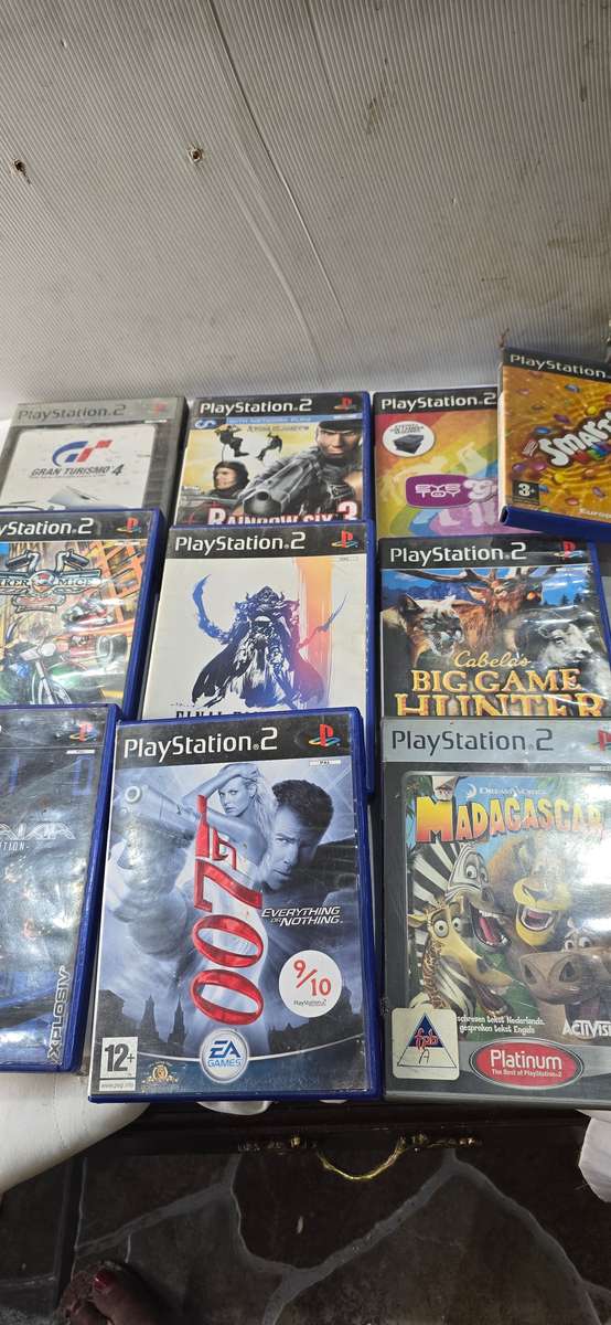 10 X PLAYSTATION 2 GAME DISCS
