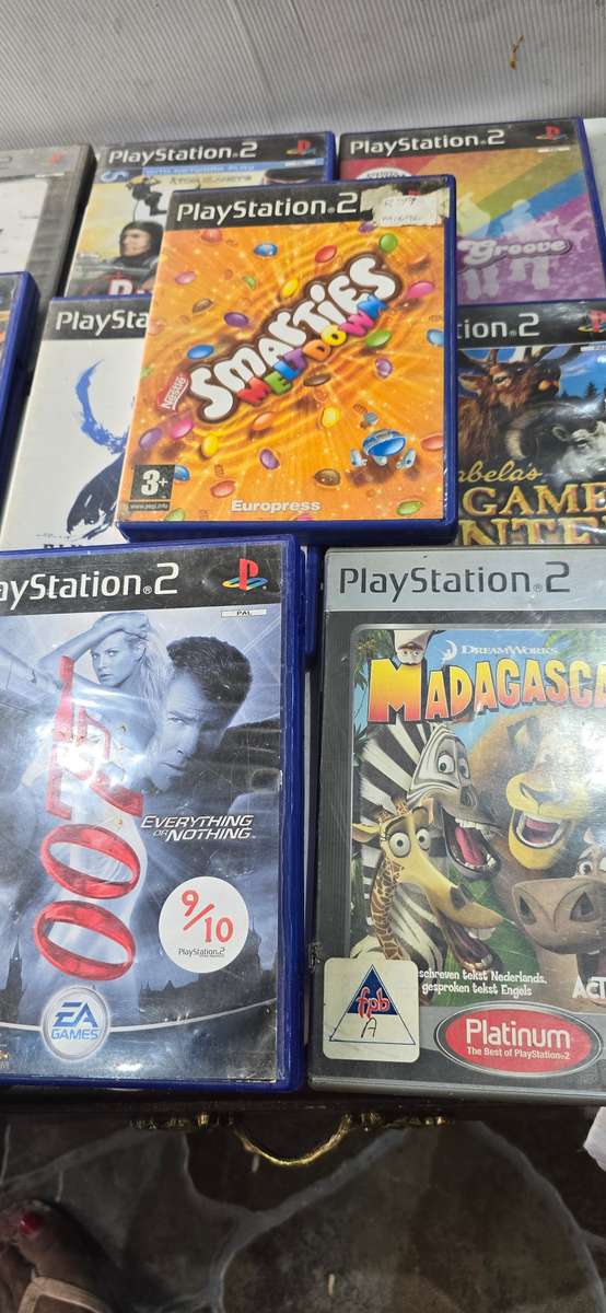 10 X PLAYSTATION 2 GAME DISCS