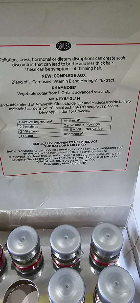 KERASTASE SPECIFIQUE CURE ANTI-CHUTE INTENSE ANTI THINNING CARE(18 X 6ML) 6 WEEK TREATMENT