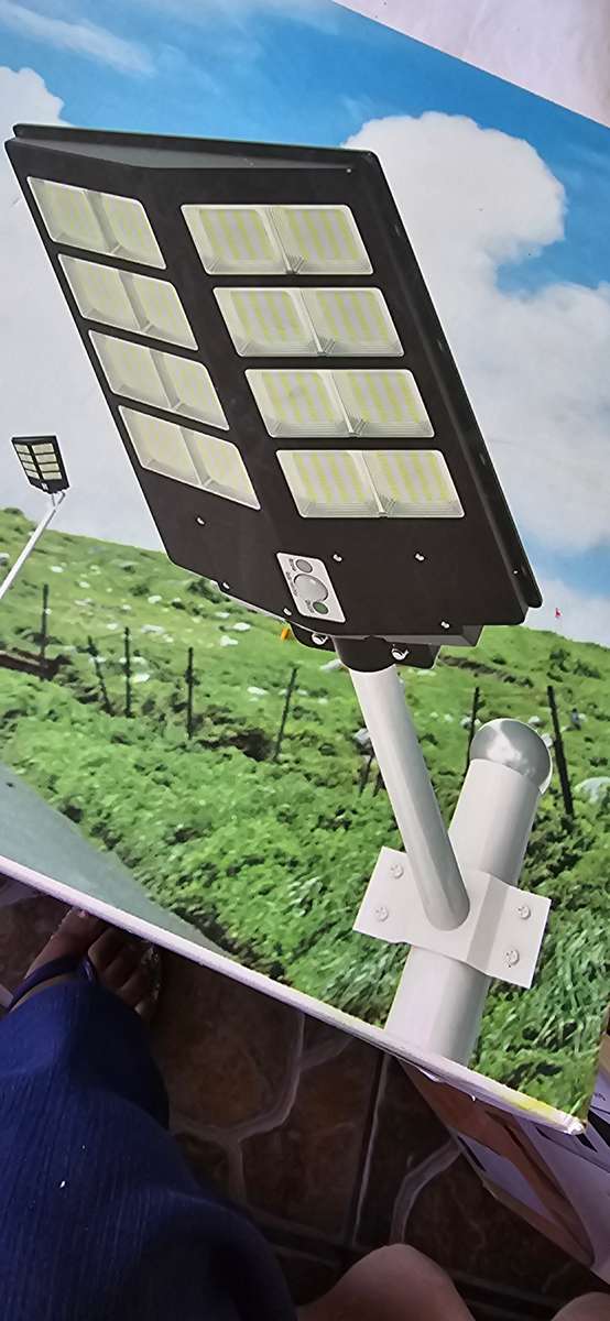 WALL MOUNT SOLAR STREET LAMP(REMOTE CONTROLLED)58  X 32CM