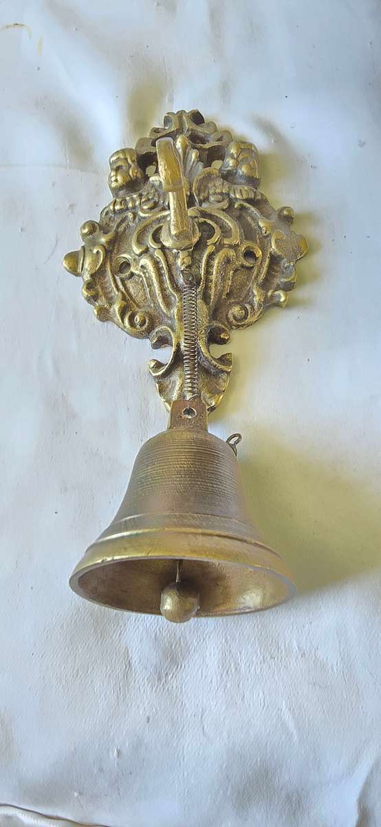 ANTIQUE BRASS BELL