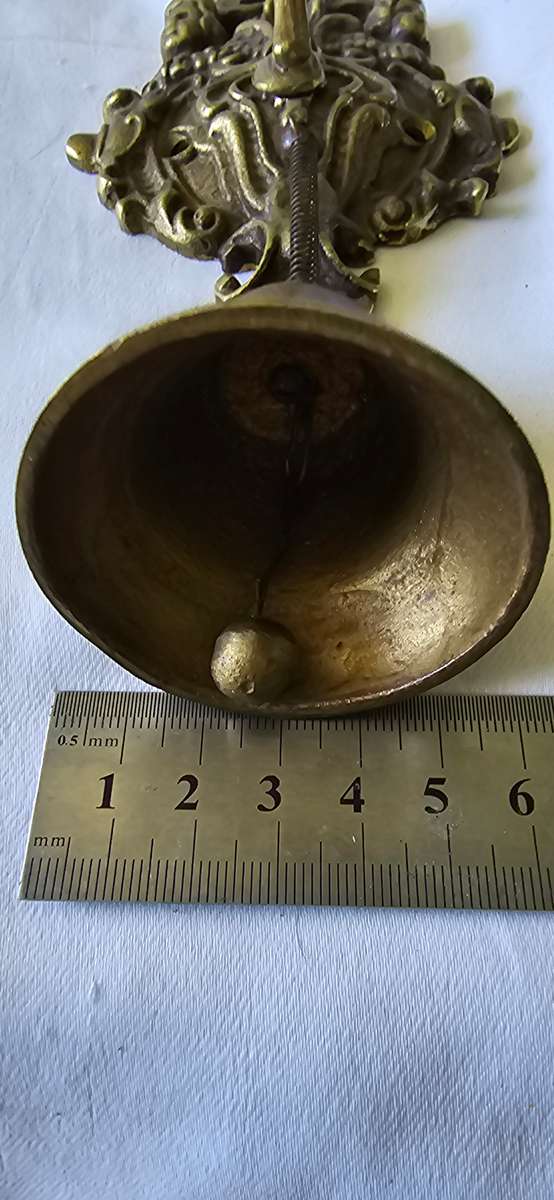 ANTIQUE BRASS BELL
