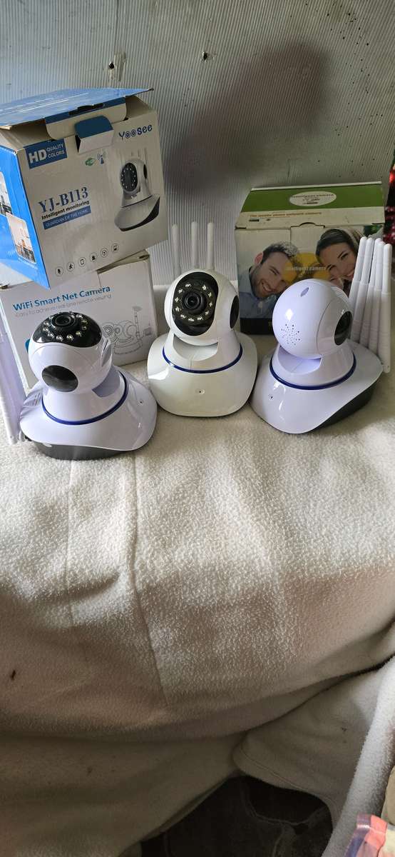 SET OF THREE SMART NET CAMERA-SEE DESCRIPTION