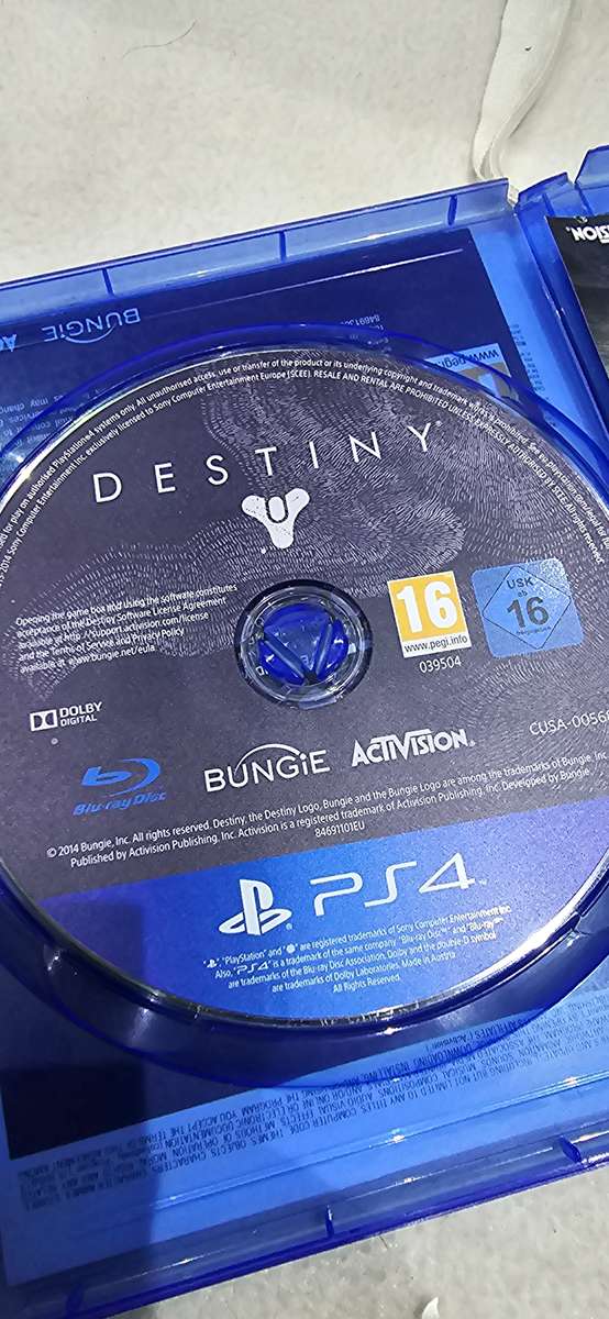 PS4 GAME DISC(DESTINY)