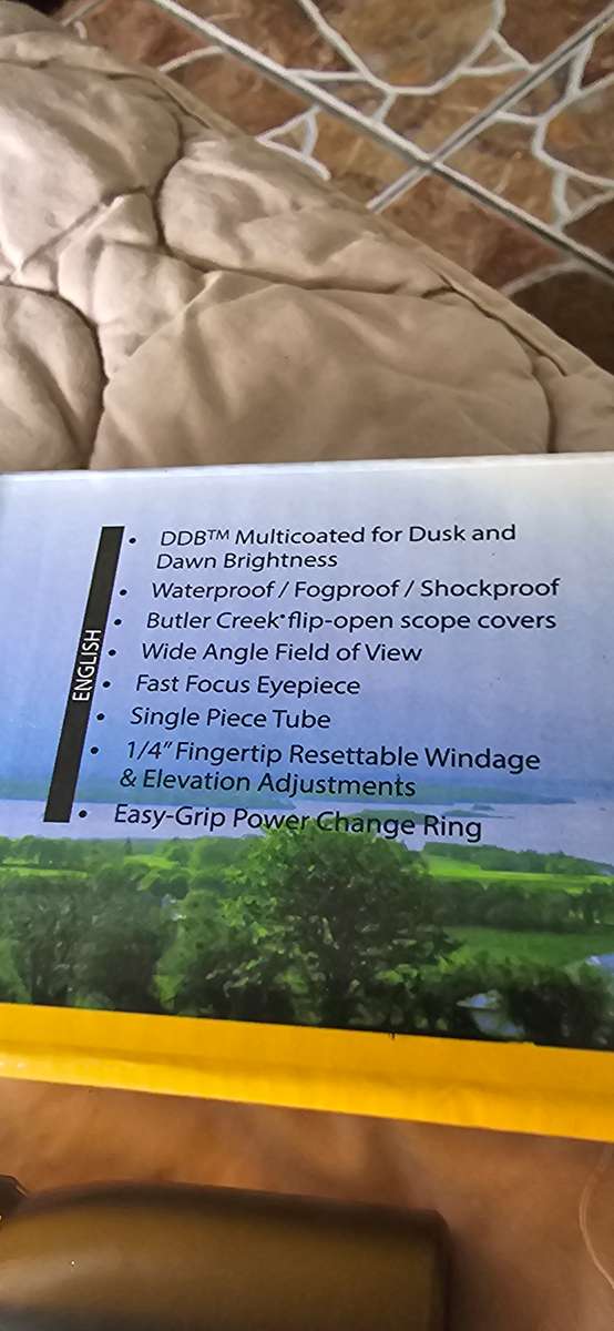 BUSHNELL BANNER DUSK & DAWN RIFLESCOPE-SEE DESCRIPTION