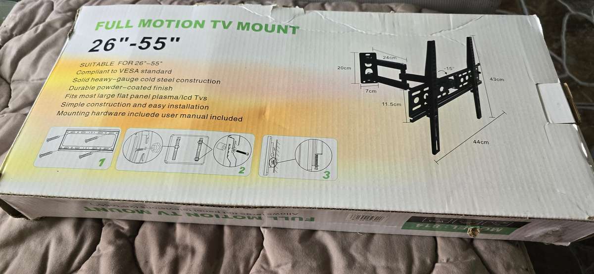 FULL MOTION TV MOUNT BRACKET