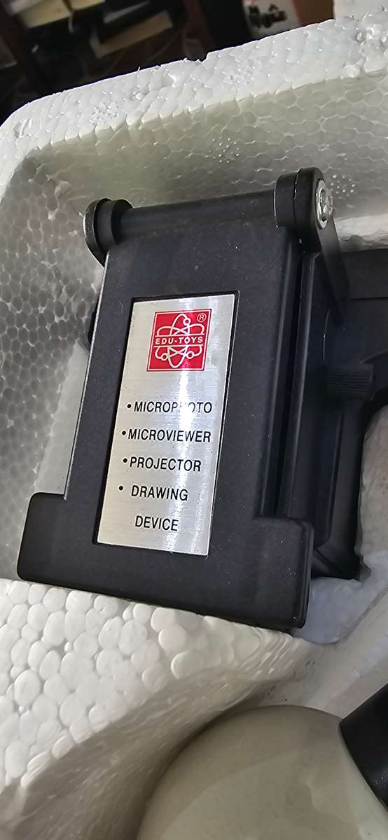 5 in one microscope set with die cast body