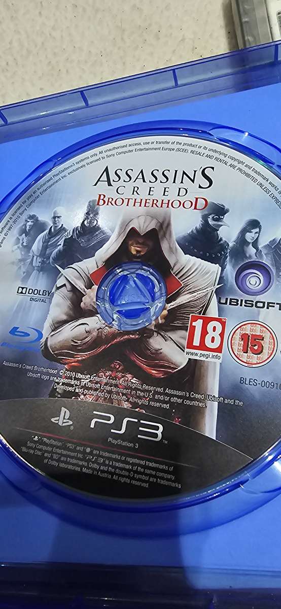 3 x PS3 game discs