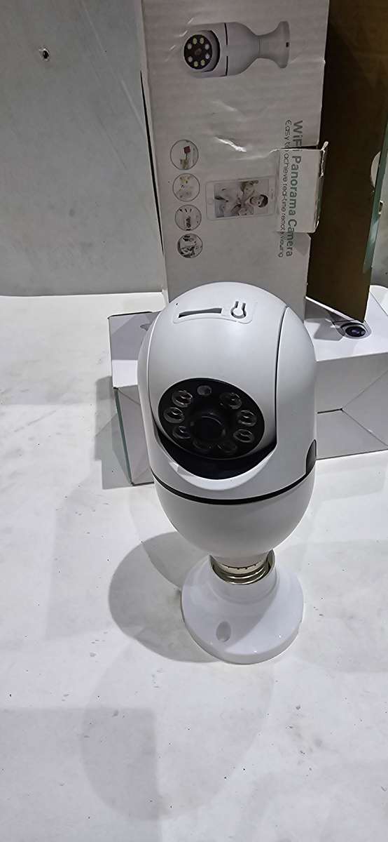 WIFI PANAROMIC BULB MONITORING CAMERA