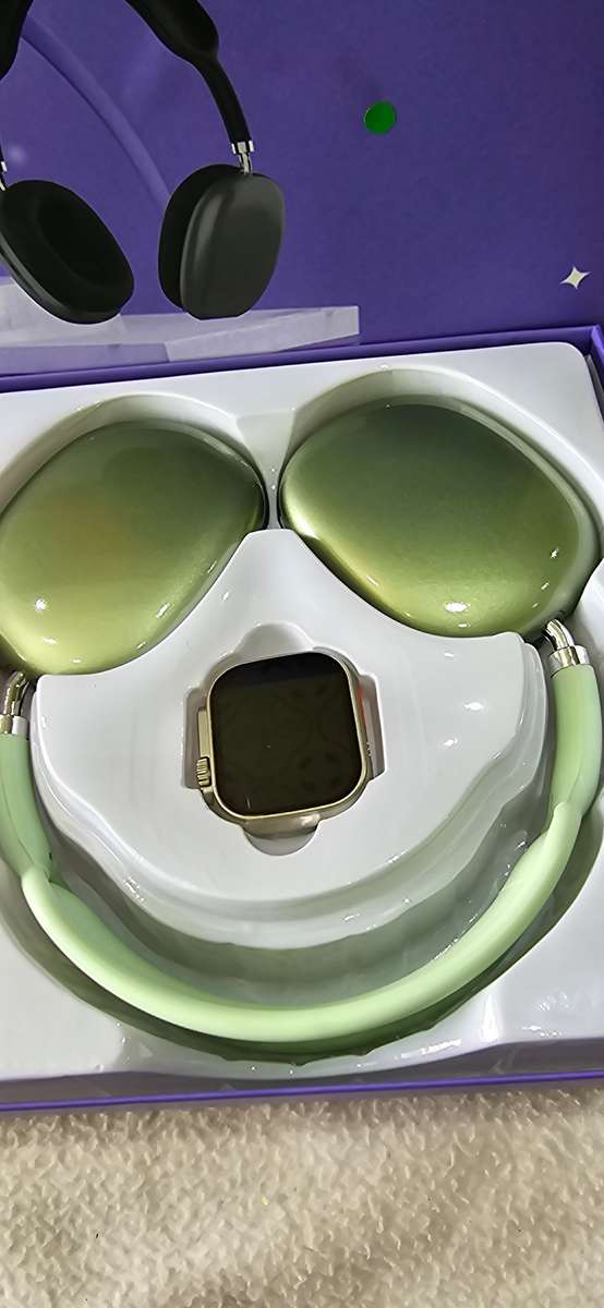 Y58 ULTRA3 SMART WATCH WITH 4 CHANGEABLE STRAPS,CHARGER AND HEADPHONE)