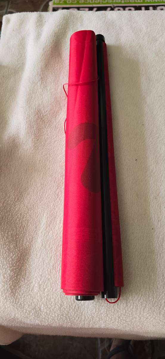 CHINESE CALLIGRAPHY(RED GOLD AND BLACK(80 x 35CM)