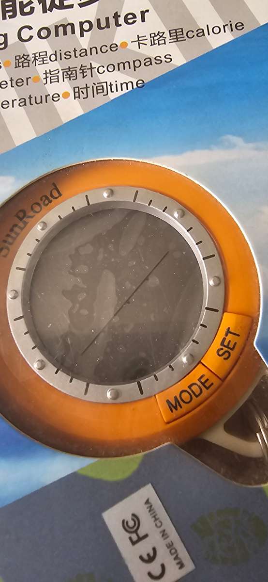 HIKING COMPUTER/COMPASS (WATERPROOF SENSOR FROM SWISS)