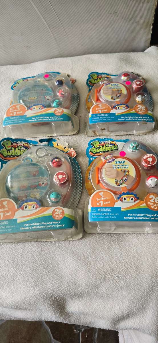 SET OF FOUR PACKS B BUDDIES