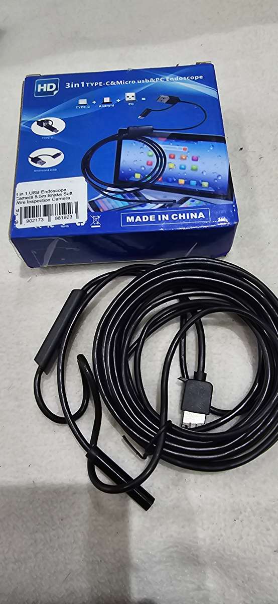 3 IN 1 TYPE-C & MICRO USB & PC ENDESCOPE