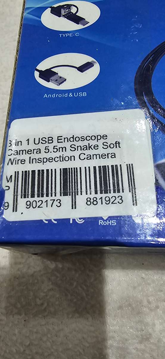 3 IN 1 TYPE-C & MICRO USB & PC ENDESCOPE