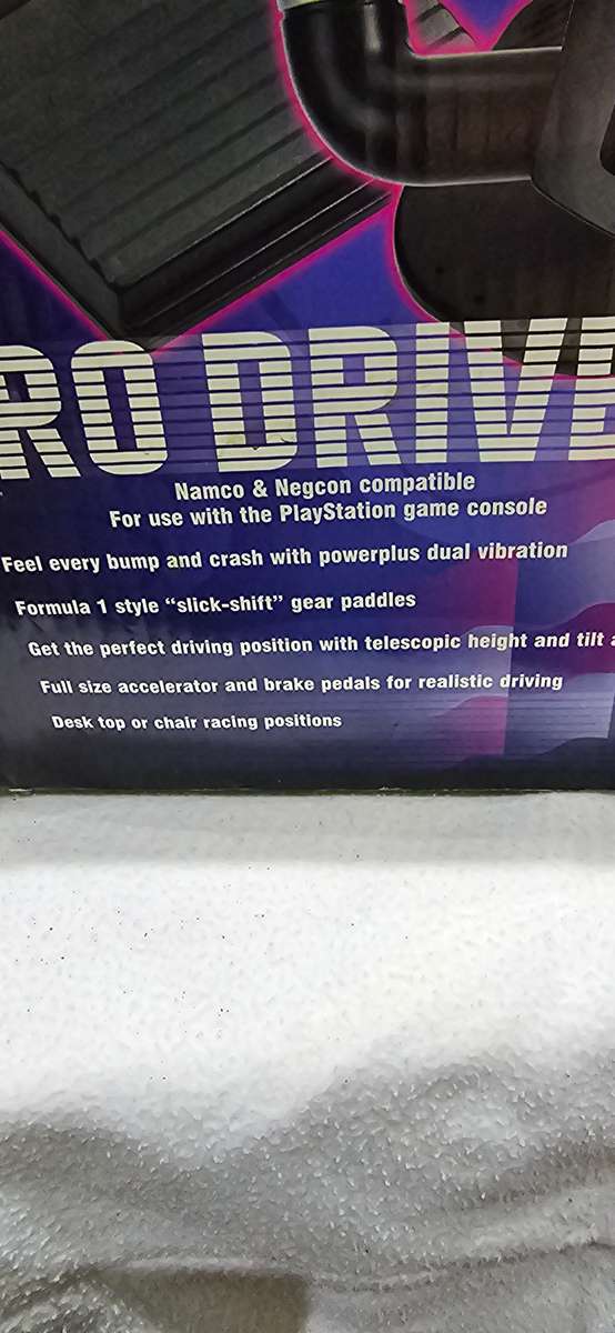 PRO DRIVER R GAMERS(NAMVO AND NEGCON COMPATIBLE)