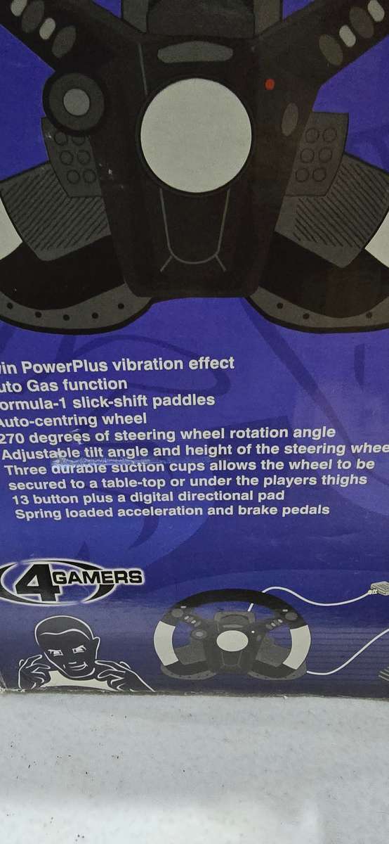 PRO DRIVER R GAMERS(NAMVO AND NEGCON COMPATIBLE)