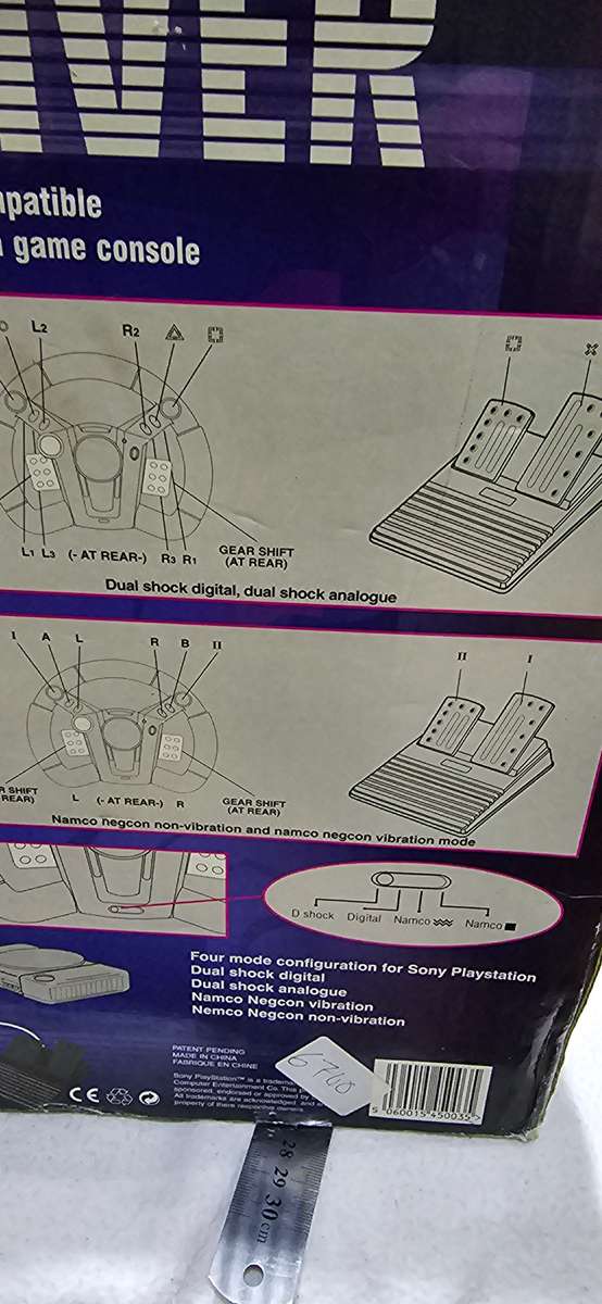 PRO DRIVER R GAMERS(NAMVO AND NEGCON COMPATIBLE)