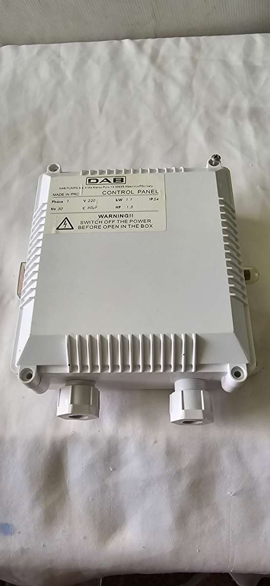 DAB PUMP CONTROL PANEL