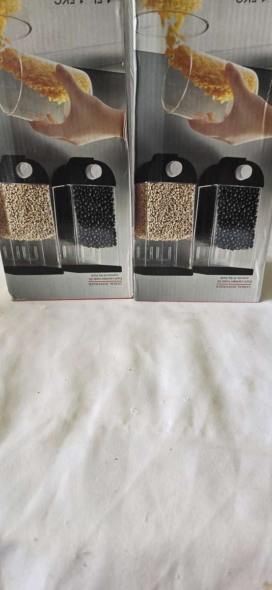 2 PIECE CEREAL DISPENSER