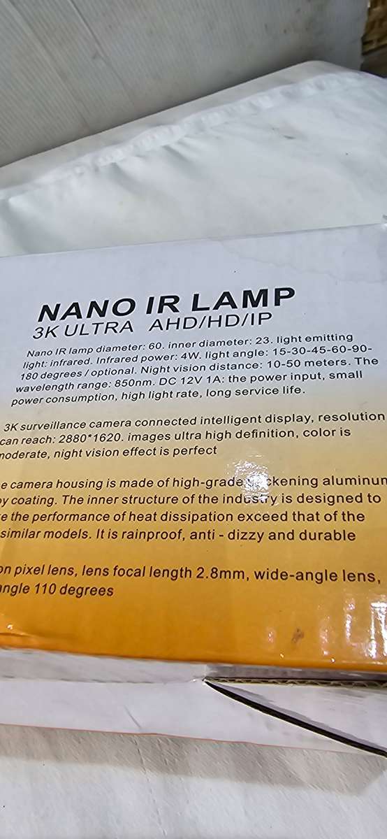 NANO IR CCTV CAMERA