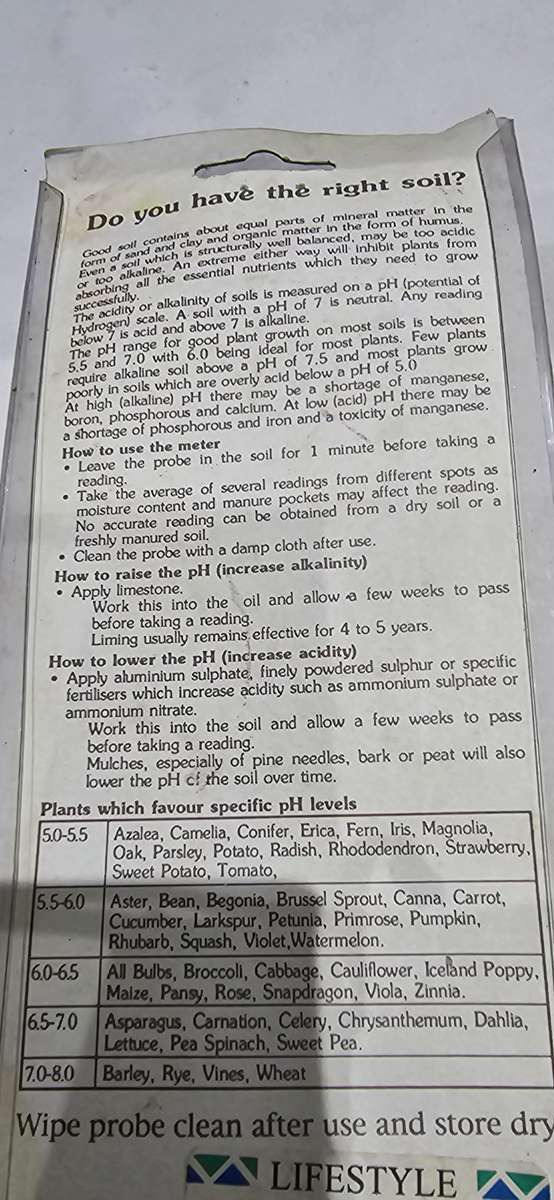 VINTAGE SOUL PH METER