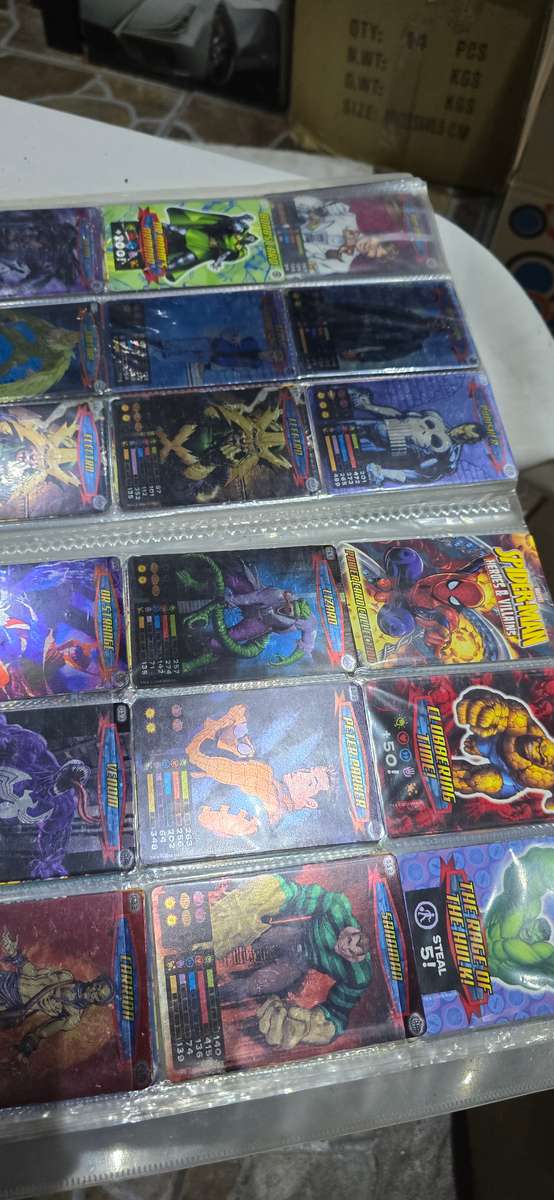 OVER 200 SUPERHEROES TDC IN ALBUM