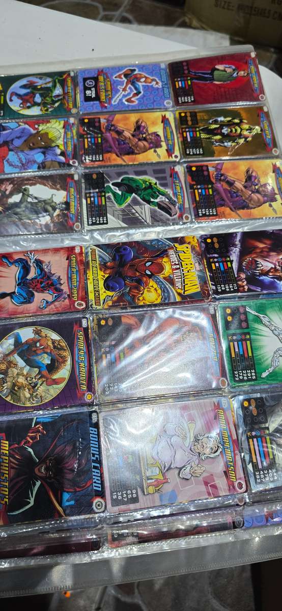 OVER 200 SUPERHEROES TDC IN ALBUM