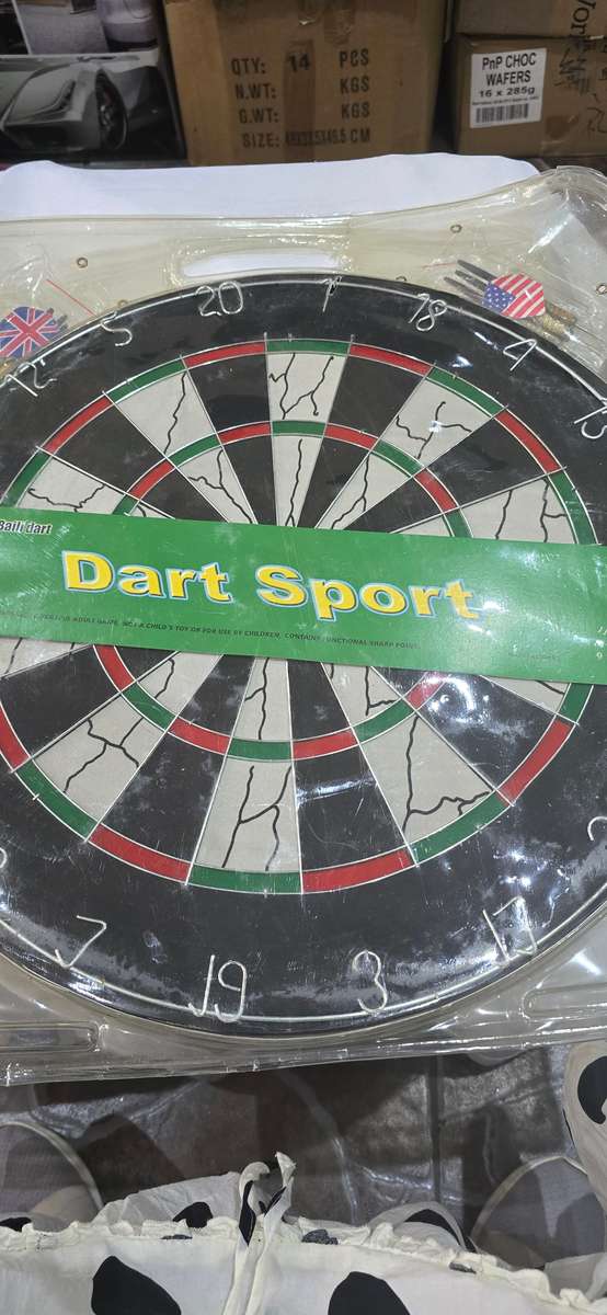 BAILI DART SPORT(REVERSIBLE GAMES) WITH 6 FLIGHTS-46cm in diameter