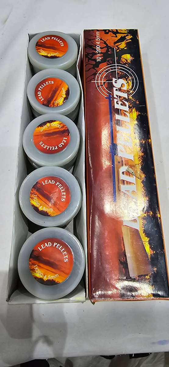 BOX OF 10LEAD PELLETS (10 X 200-4.5MM(
