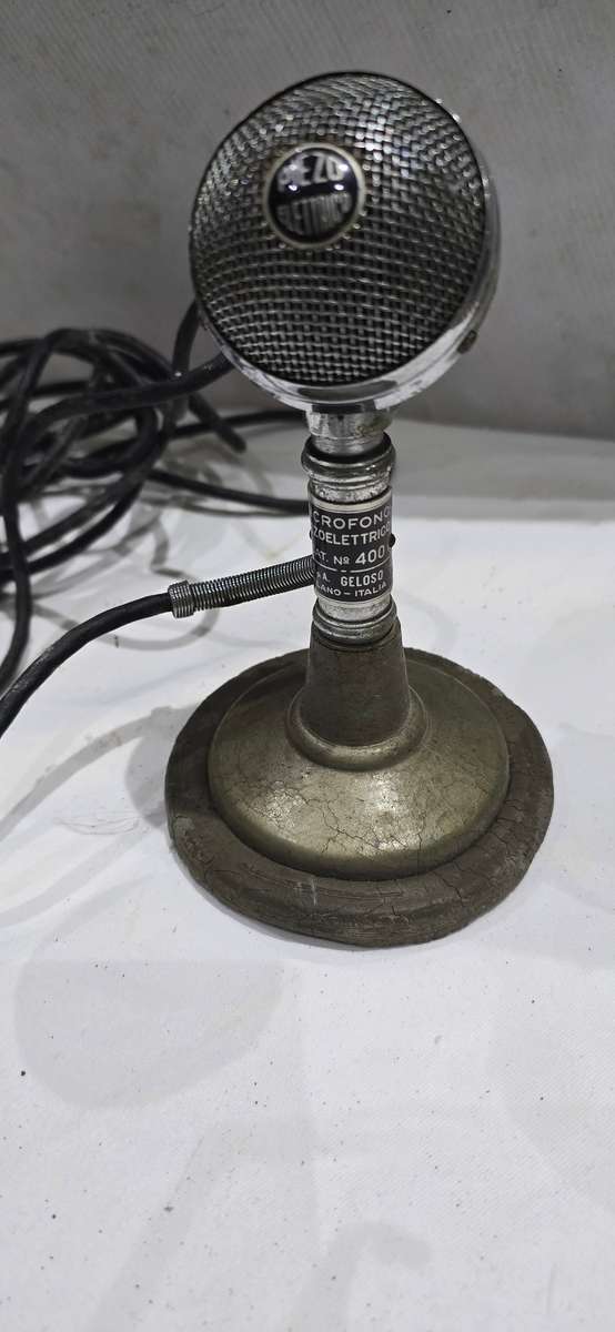 1950's OLD  ITALIAN MICROPHONE