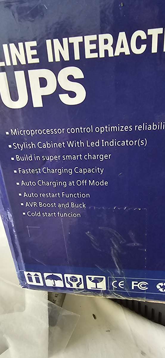 LINE INTERACTIVE UPS POWER WITH BUILT IN BATTERY (1000VA)