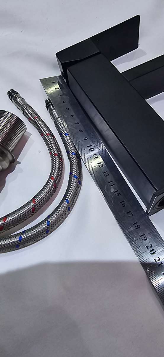 STAINLESS STEEL BASIN MIXER FAUCET(BLACK)