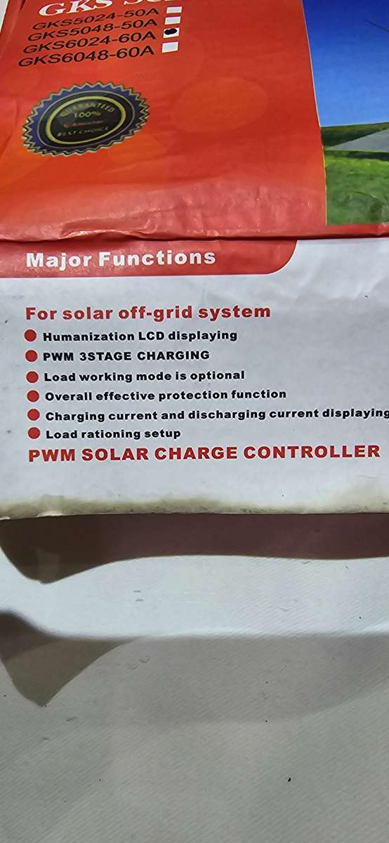 SOLAR CHARGE CONTROLLER