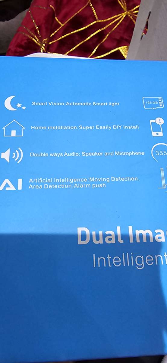 DUAL IMAGES PTZ SECURITY OUTDOOR CAMERA