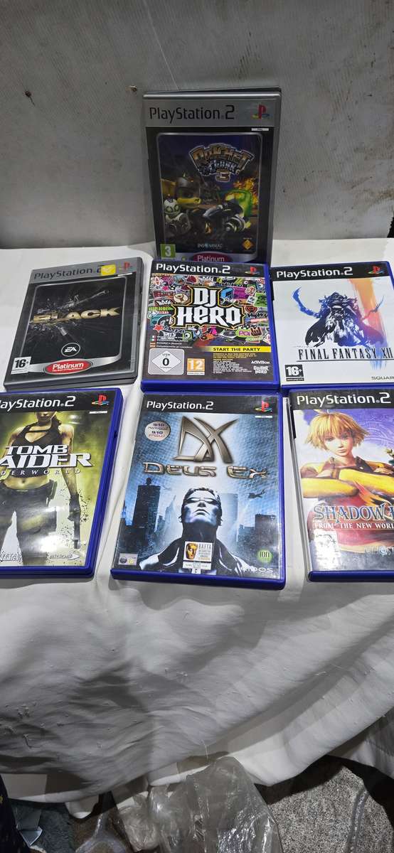 7 X PLAYSTATION 2 GAME DISCS
