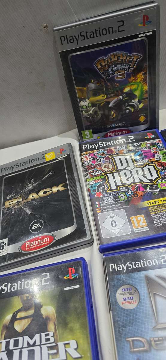 7 X PLAYSTATION 2 GAME DISCS