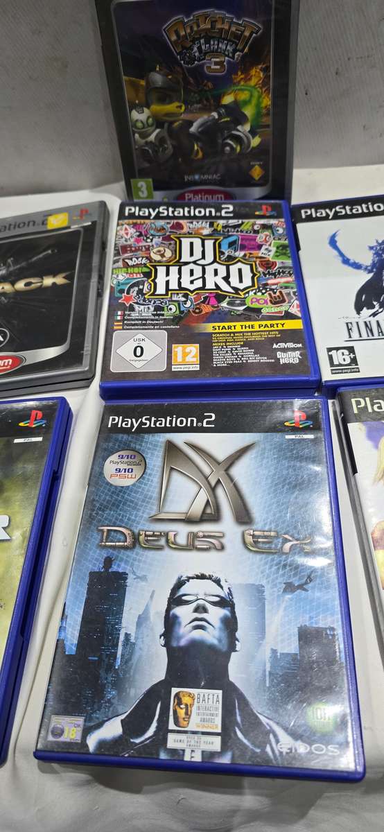 7 X PLAYSTATION 2 GAME DISCS