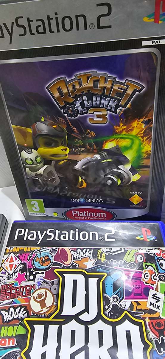 7 X PLAYSTATION 2 GAME DISCS