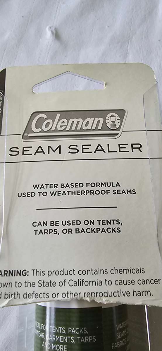 COLEMAN SEAM SEALER INCL.COLEMAN SEAM REPAIR TAPE