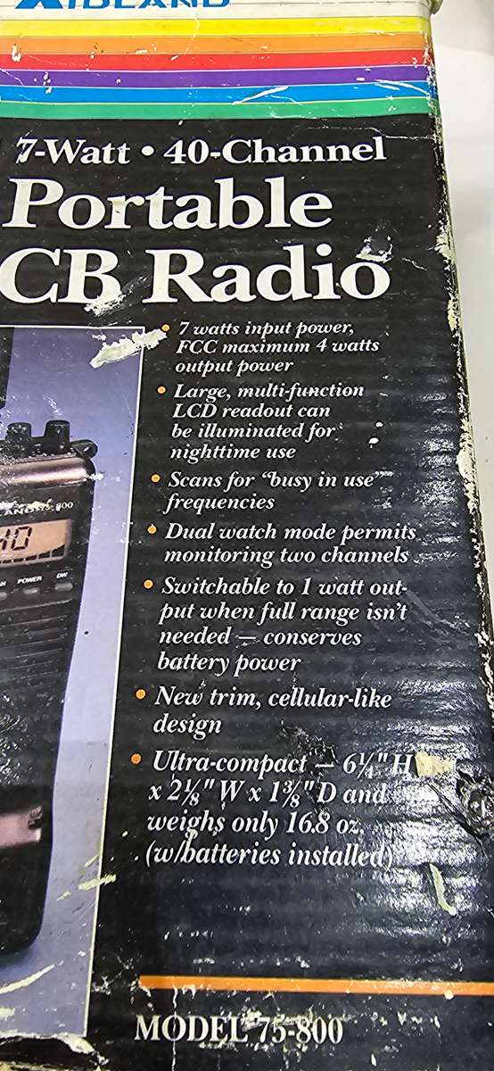PAIR OF VINTAGE CB RADIOS