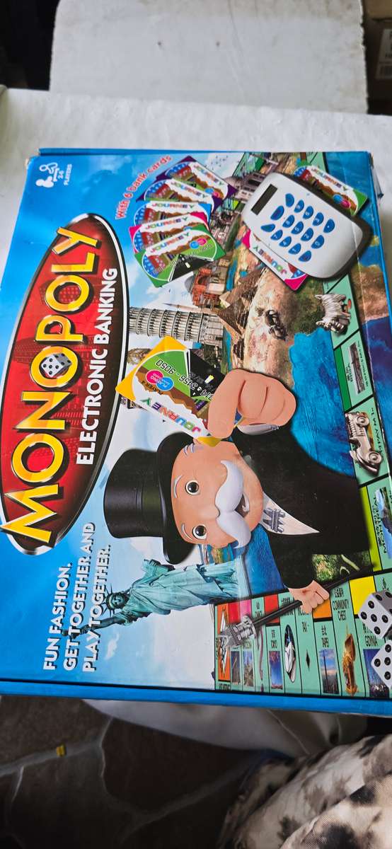 MONOPOLY ELECTRONIC MONEY BANKING