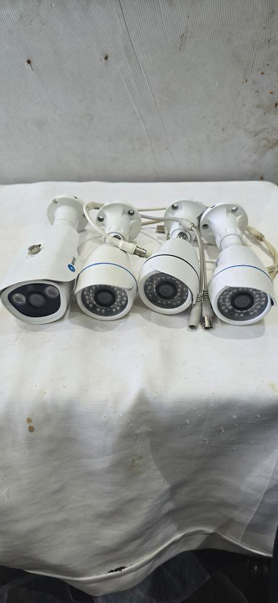 SET OF FOUR AHD CCTV CAMERAS